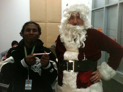 Santa at Los Angeles Film School