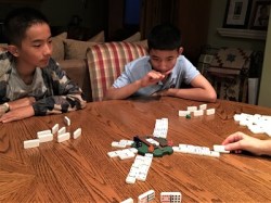 Santa Playing Board Game